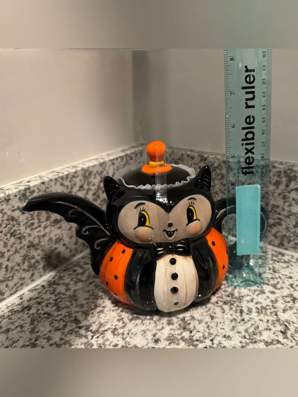 Johanna Parker - Set of 3 Vintage Inspired Halloween Bat Tea Service NWT